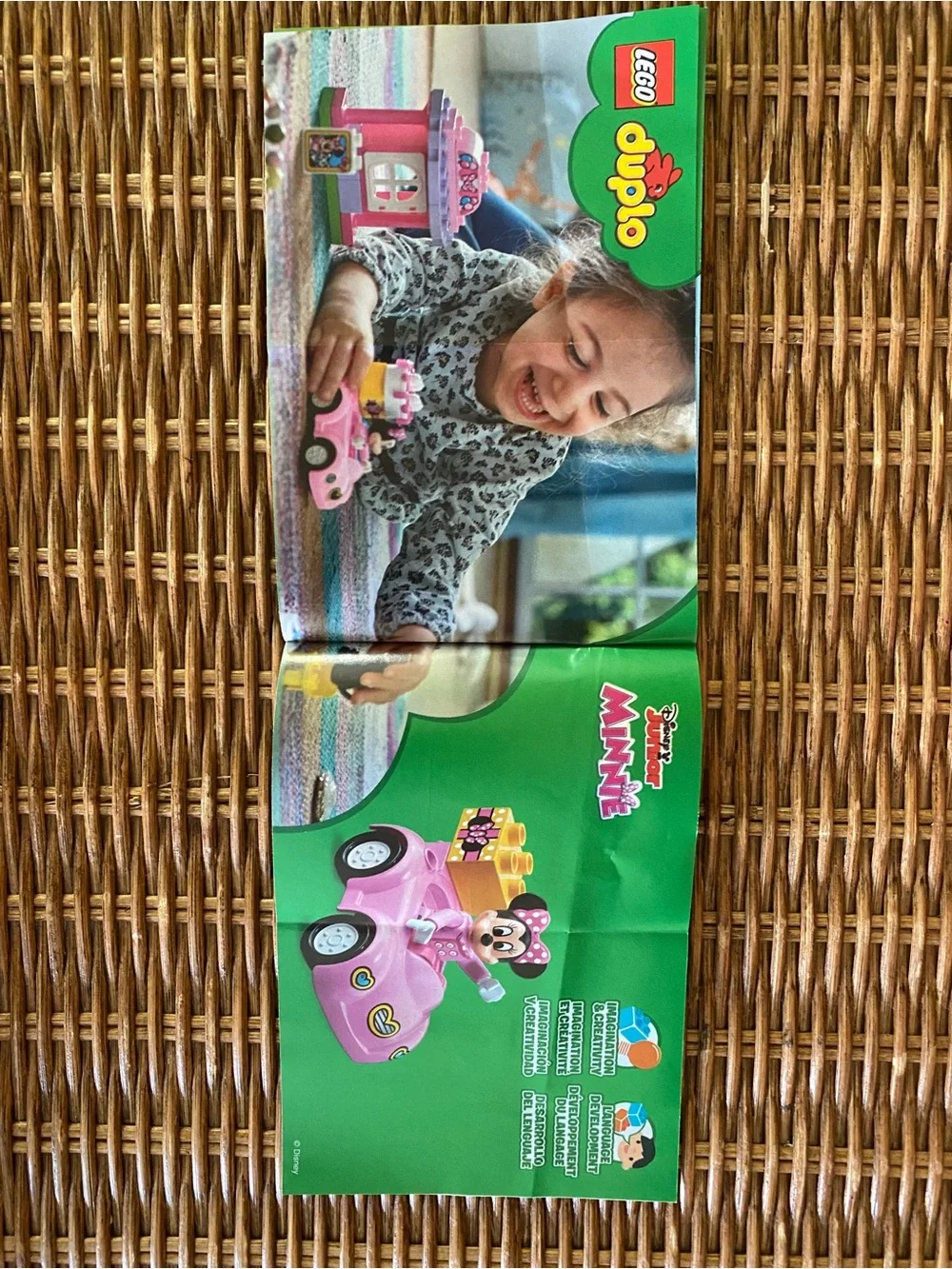 LEGO Duplo 10873 Minnie’s Birthday Party Pink Car Figaro Cat Incomplete